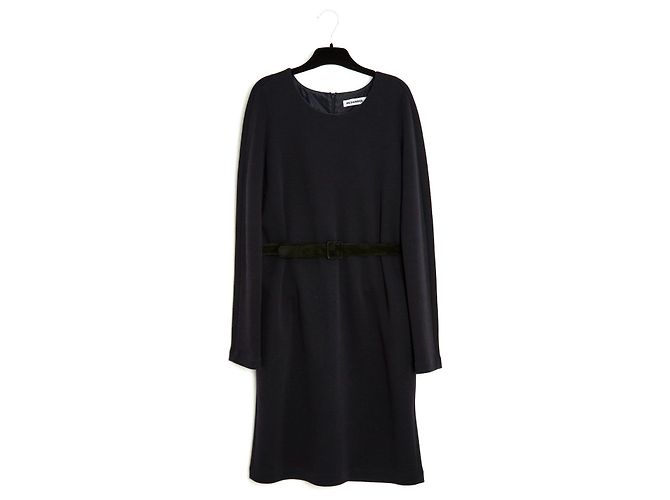 Jil Sander JERSEY MINIMAL NAVY NIGHT EN40 Azul marino - vista 2