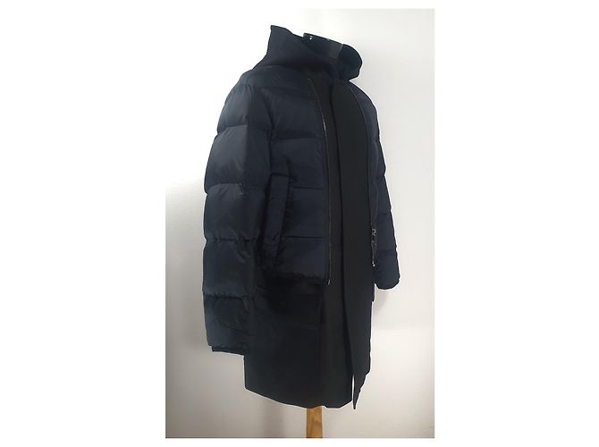 Neil Barrett Chaqueta Abrigo Negra Negro - vista 2