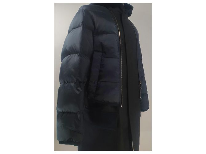 Neil Barrett Chaqueta Abrigo Negra Negro - vista 3