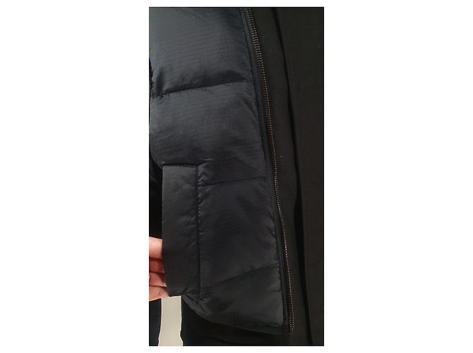 Neil Barrett Chaqueta Abrigo Negra Negro - vista 7