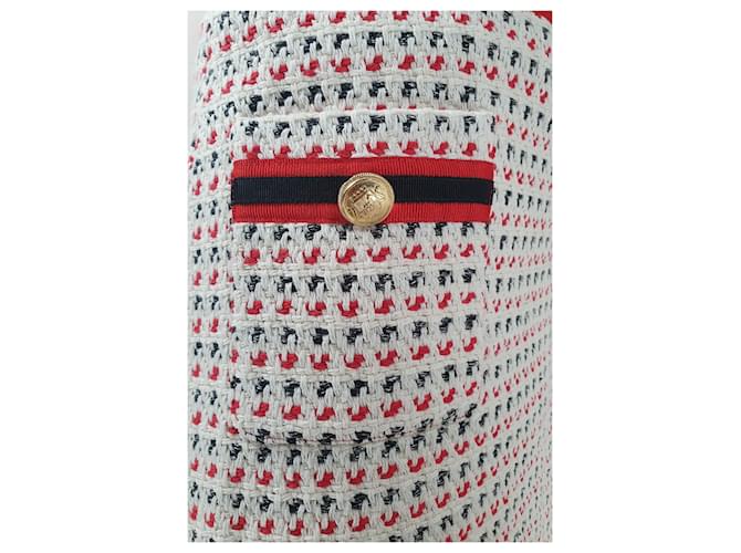 Falda midi de tweed Maje Multicolor - vista 3
