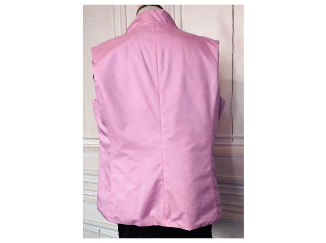 BURBERRY GIACCA ZIP foderata LIGHT TRENDY T 38/42 Rosa - vista 12