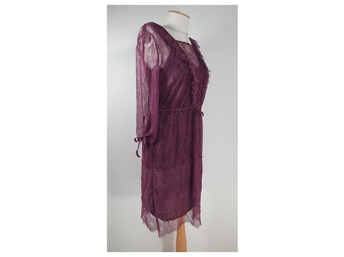 Abito in pizzo Day Birger & Mikkelsen Viola Scuro - vista 3