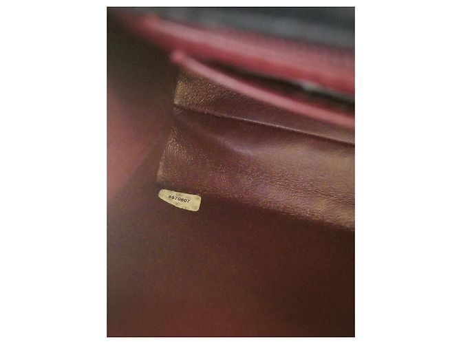 Vintage Chanel Kleine Lammledertasche GHW Schwarz - Ansicht 4