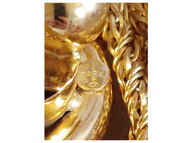 Cintura Dior in metallo dorato D'oro - vista 8