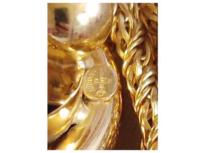 Cintura Dior in metallo dorato D'oro - vista 9