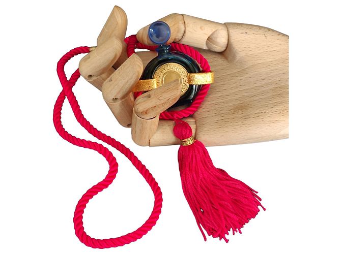 Collana in seta Rochas Bysance Rosa Fuchsia - vista 4