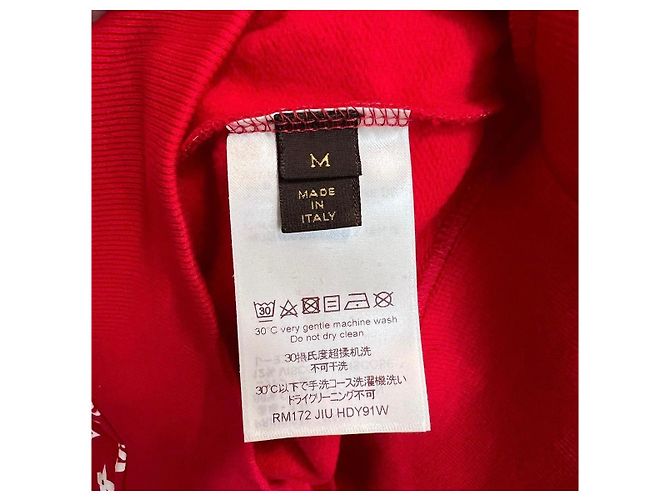 Moletom Louis Vuitton x Supreme Monogram Vermelho - vista 4