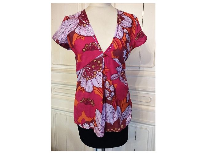 BLUSA ESTIVA ANTIK BATIK CON NAPPINE TL O T38/40 Multicolore - vista 11