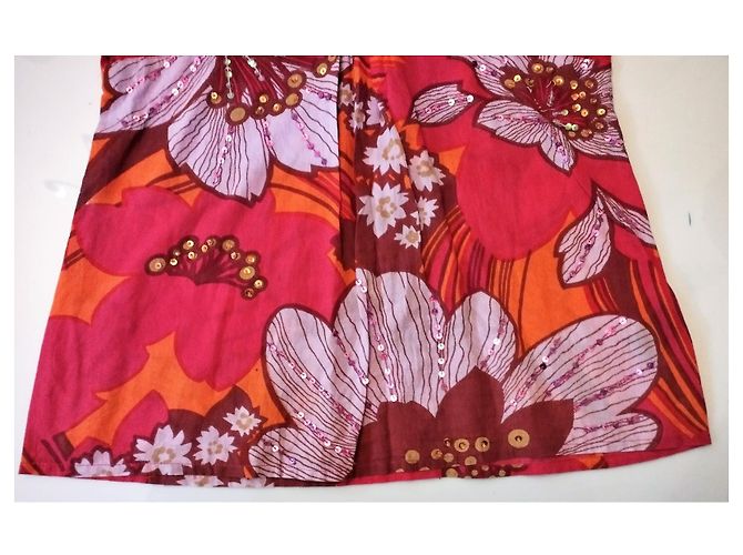 BLUSA ESTIVA ANTIK BATIK CON NAPPINE TL O T38/40 Multicolore - vista 9