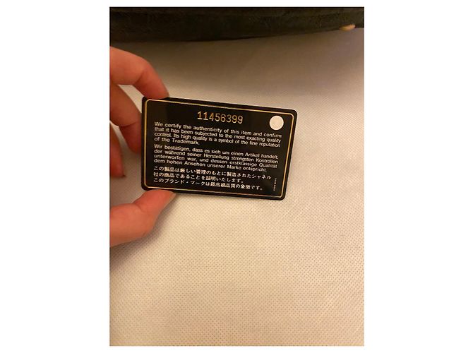 Borsa Chanel in vernice nera Nero - vista 11