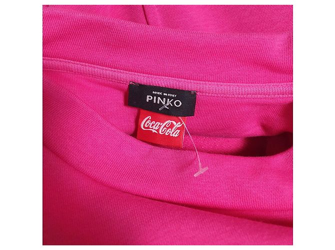 Moletom rosa Pinko x Coca Cola de algodão - vista 5