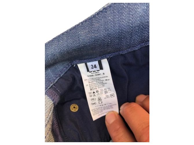Minifalda vaquera Dolce & Gabbana 36 (24) Denim azul - vista 6