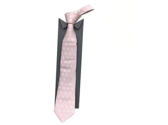 Corbatas Chanel Rosa - vista 3