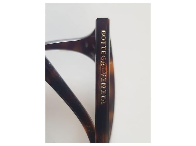 Gafas Bottega Veneta Marrón Oscuro Plástico - vista 11