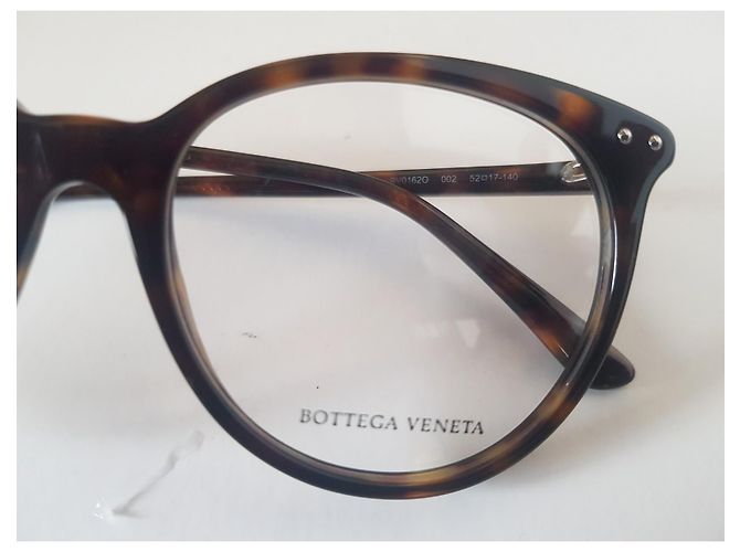 Gafas Bottega Veneta Marrón Oscuro Plástico - vista 13