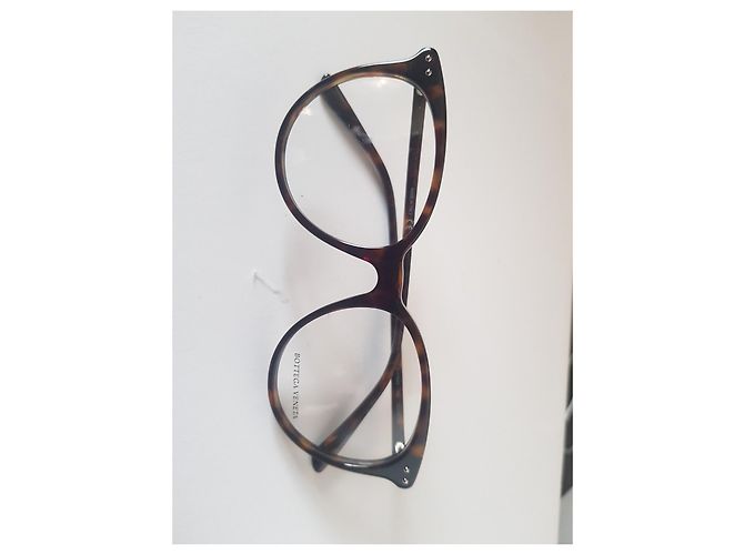 Gafas Bottega Veneta Marrón Oscuro Plástico - vista 14
