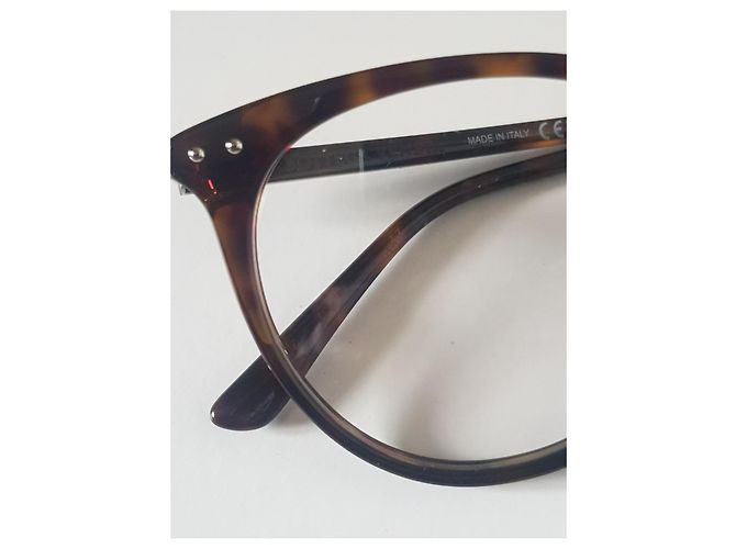 Gafas Bottega Veneta Marrón Oscuro Plástico - vista 2