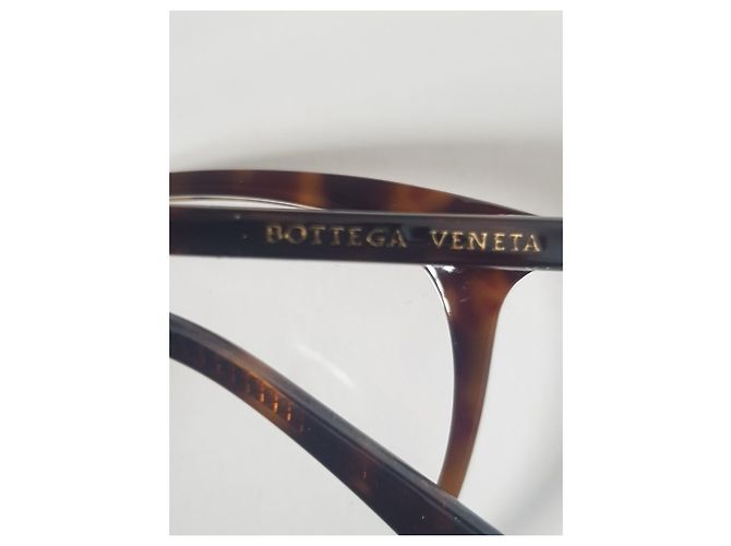 Gafas Bottega Veneta Marrón Oscuro Plástico - vista 5