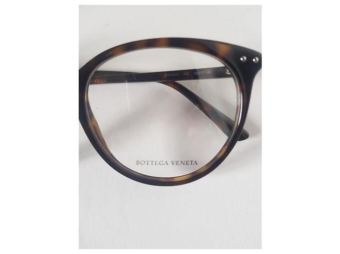 Gafas Bottega Veneta Marrón Oscuro Plástico - vista 6