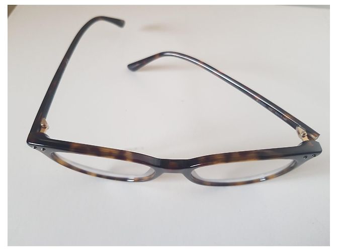 Gafas Bottega Veneta Marrón Oscuro Plástico - vista 9