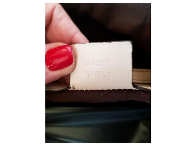 Borsa tote Gucci 85 Anniversario Limited Edition pelle color eggshell Bianco sporco - vista 11