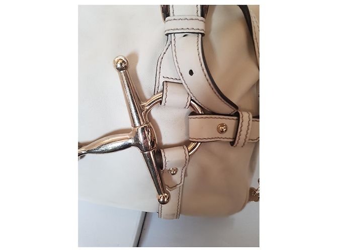 Borsa tote Gucci 85 Anniversario Limited Edition pelle color eggshell Bianco sporco - vista 6