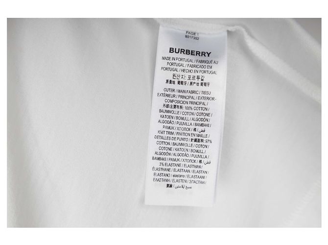 Camiseta Unicornio Burberry Blanco - vista 5
