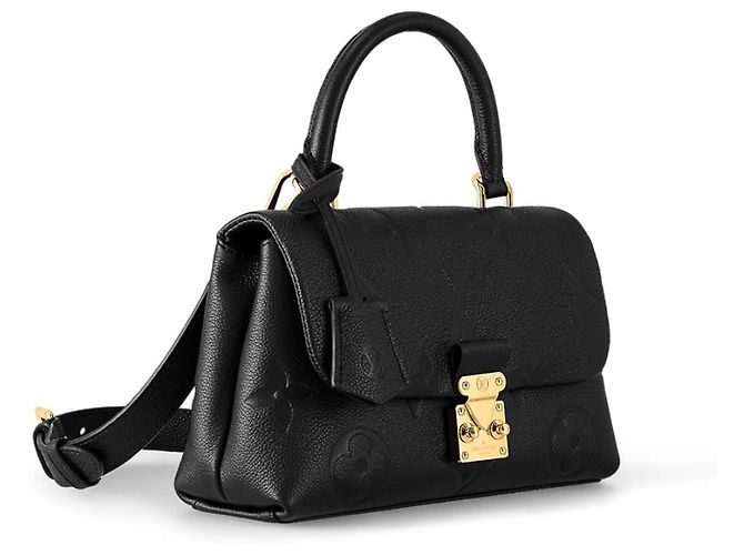 Bolso Louis Vuitton Madeleine BB de cuero negro - vista 2