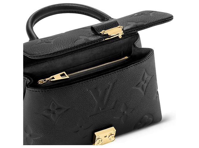 Bolso Louis Vuitton Madeleine BB de cuero negro - vista 3