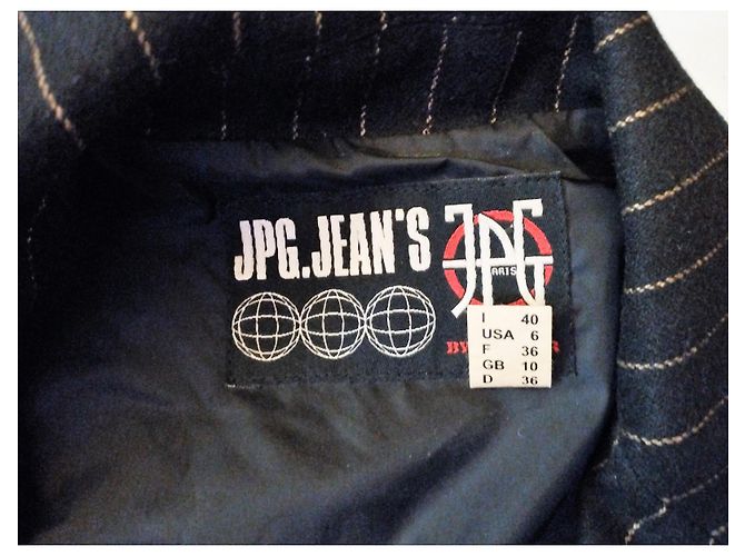 Jean Paul Gaultier GAULTIER GIACCA DONNA TRENDY IN LANA E DENIM T 36/38 - vista 5
