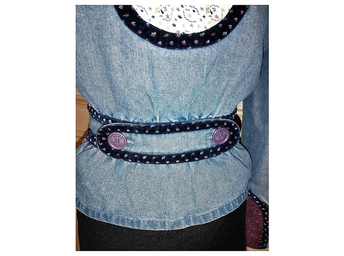 MARC JACOBS FOLKJACKE MIT HERZEN UND STERNEN EINSÄTZEN T 4 ODER T 36/38 Mehrfarben - Ansicht 11