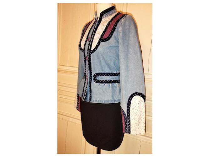 MARC JACOBS FOLKJACKE MIT HERZEN UND STERNEN EINSÄTZEN T 4 ODER T 36/38 Mehrfarben - Ansicht 3