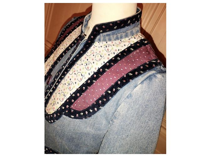 MARC JACOBS FOLKJACKE MIT HERZEN UND STERNEN EINSÄTZEN T 4 ODER T 36/38 Mehrfarben - Ansicht 7
