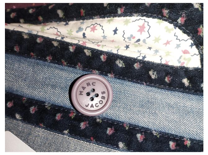 MARC JACOBS FOLKJACKE MIT HERZEN UND STERNEN EINSÄTZEN T 4 ODER T 36/38 Mehrfarben - Ansicht 9