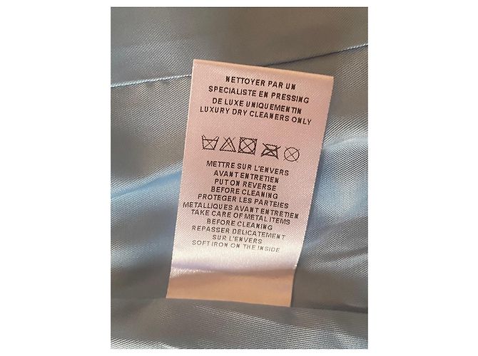 Giacca Balmain in seta blu - vista 7
