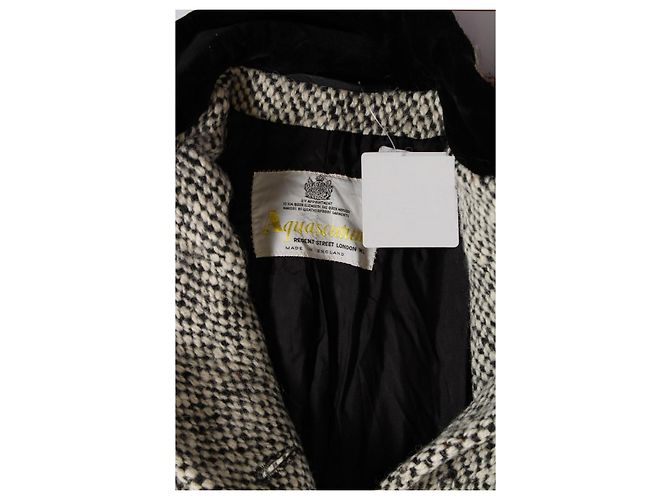 Abrigo de lana Aquascutum Talla M Multicolor - vista 3