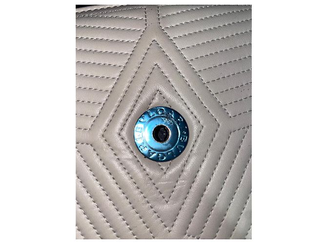 Borsa Bulgari in pelle con catena - vista 9