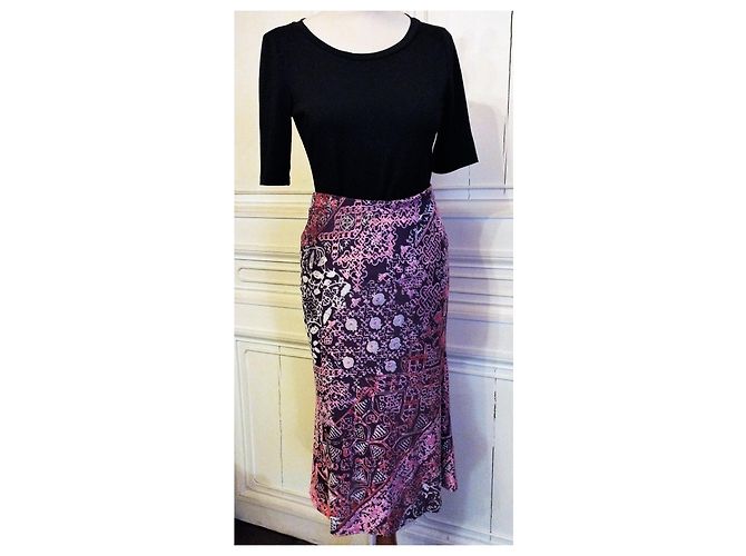 Christian Lacroix LACROIX BAROQUE BIMATERIAL ABENDROCK ROCK TS OR 36/38 Mehrfarben - Ansicht 5
