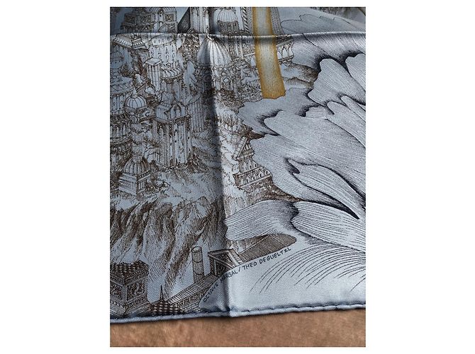Hermès Im Schatten der Pfingstrosen Blau - Ansicht 7