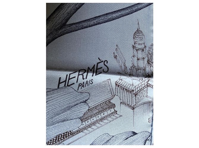 Hermès Im Schatten der Pfingstrosen Blau - Ansicht 8