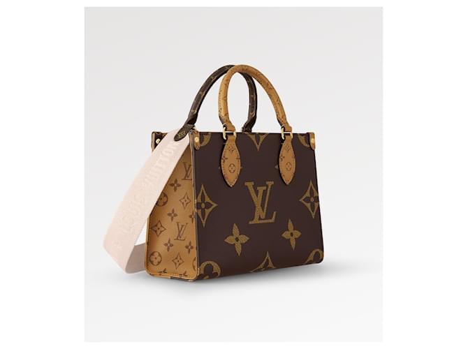 Louis Vuitton Monogramma LV Onthego PM Marrone - vista 2