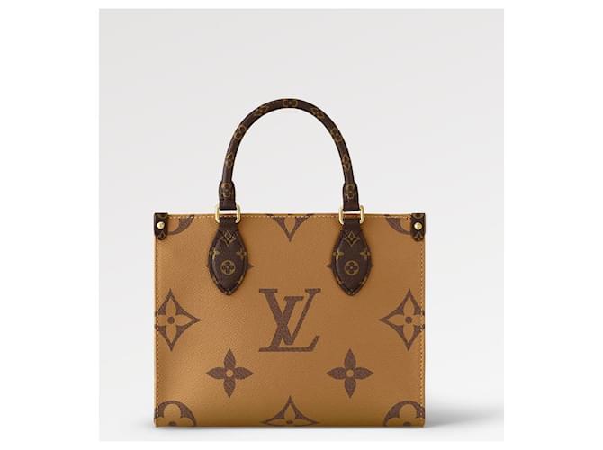 Louis Vuitton Monogramma LV Onthego PM Marrone - vista 4