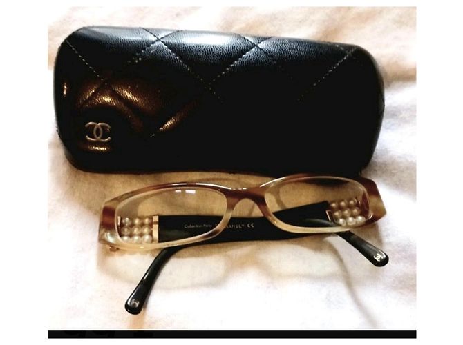 Lunette Chanel Collector Perle Braun Beige - Ansicht 11