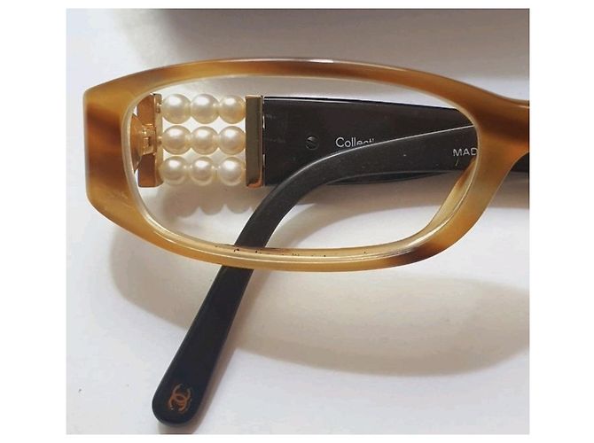 Lunette Chanel Collector Perle Braun Beige - Ansicht 4