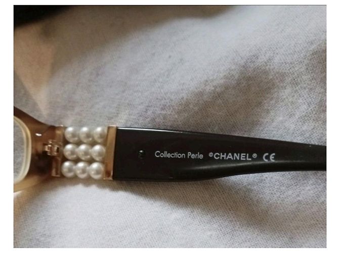 Lunette Chanel Collector Perle Braun Beige - Ansicht 9