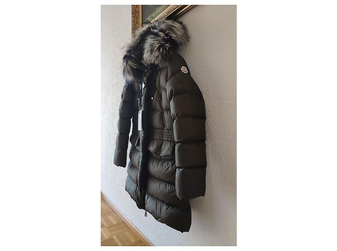PLUMÍFERO MONCLER APHROTY LARGO Caqui - vista 5