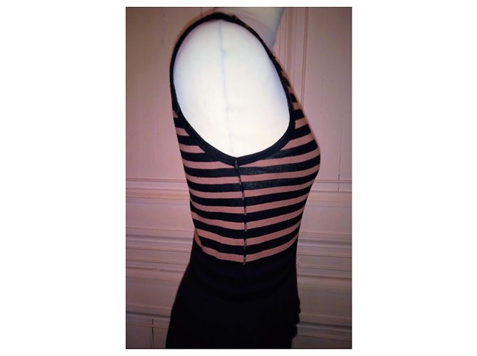 SONIA RYKIEL PULLOVER ABEND BAYADERE PAMPILLEN TS ODER T 36/38 Mehrfarben - Ansicht 12