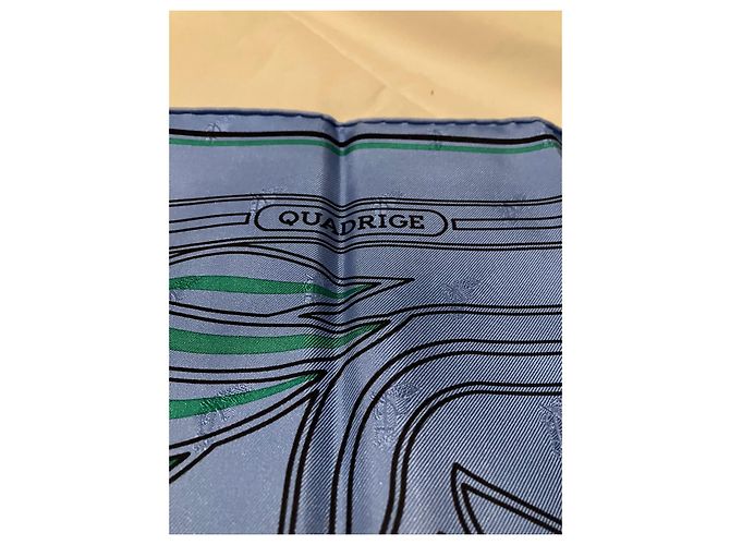 Hermès Hermes Square 70 seta in edizione limitata Blu - vista 5