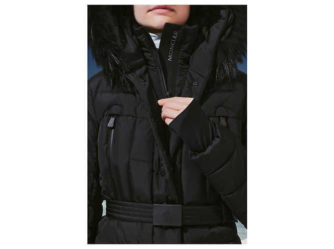 PLUMÍFERO CORTO MONCLER BEVERLEY Negro - vista 6